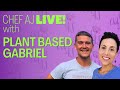 PLANT BASED GABRIEL (WHO LOST 100 POUNDS!) COOKS 3-2-1 BEAN BURGERS