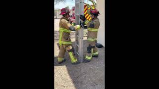 2-person extension ladder flat raise