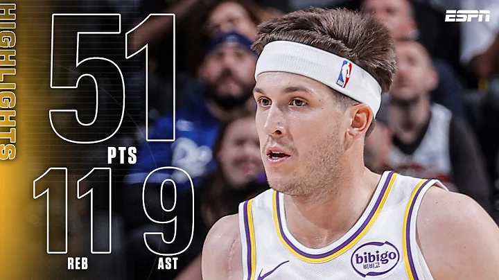 Austin Reaves ERUPTS for a CAREER-HIGH 51 PTS to lead the Lakers over the Kings 🤯 | NBA on ESPN