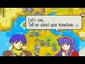 Fire emblem the sword of seals lilina and oujay support conversations