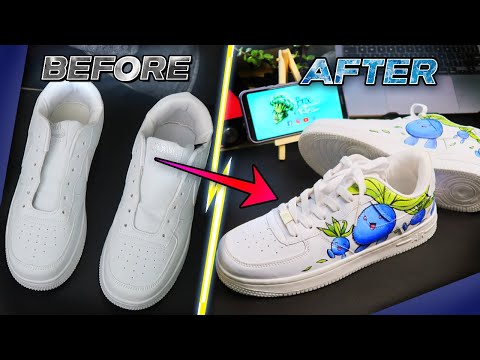 How to Customize Shoes Using Regular Acrylic Paint | Step by Step Process (Quick Summary)