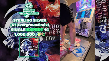 [DDR WORLD] STERLING SILVER (U1 overground mix) ESP-14 1,000,000 MFC