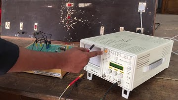 Line synchronised ramp trigger circuit in Tamil (DEEE-VI SEM-PE P)