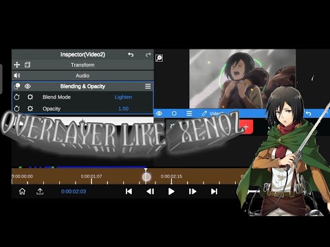 Background Overlayer in node video edit