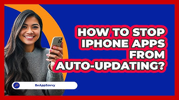 How To Stop iPhone Apps From Auto-Updating?