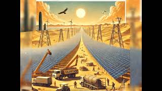 Why don't we cover the desert with the solar panel #explore #education