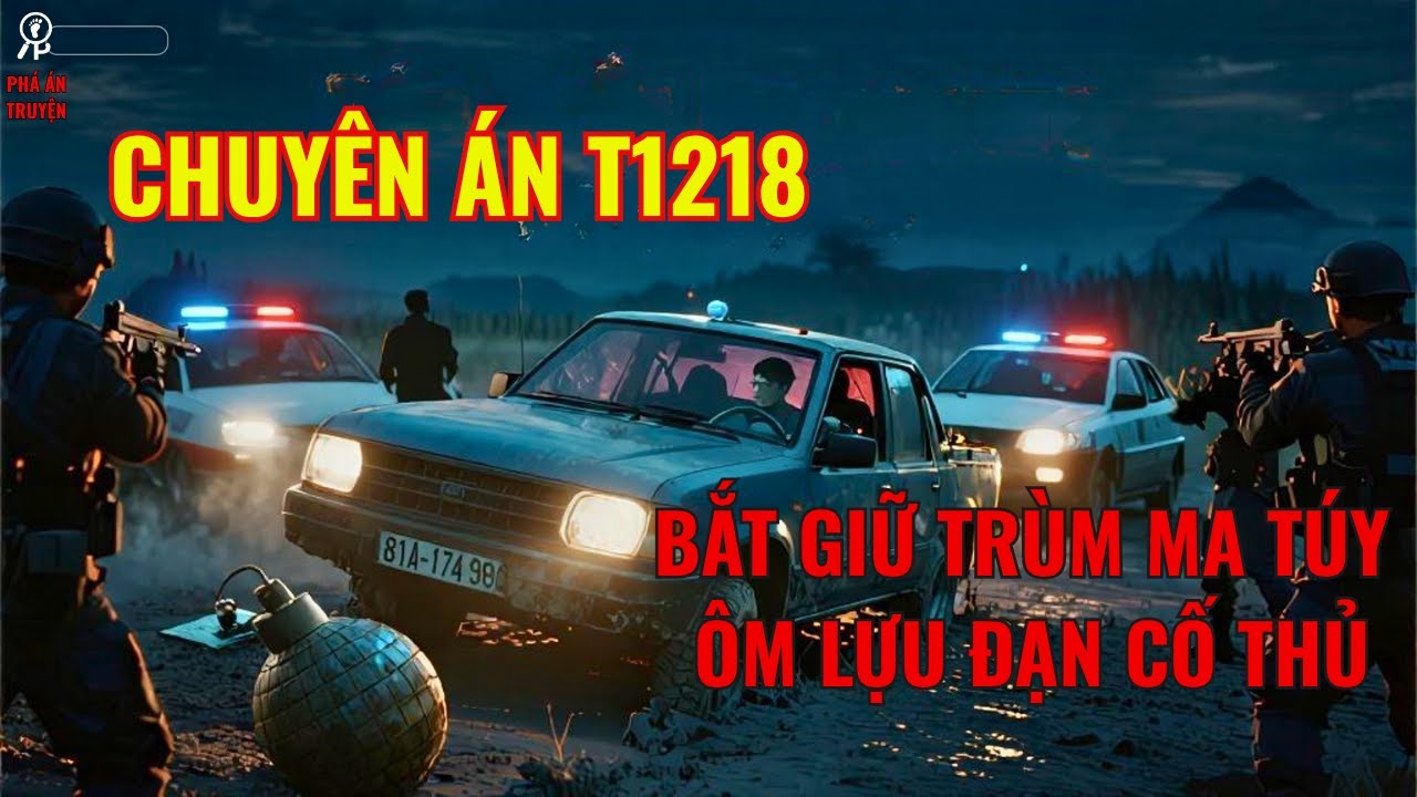 Chuyên Án T1218 - Mở Đầu Chiến Dịch Truy Quét Đường Dây Ma Túy Khủng Khu Vực Miền Trung