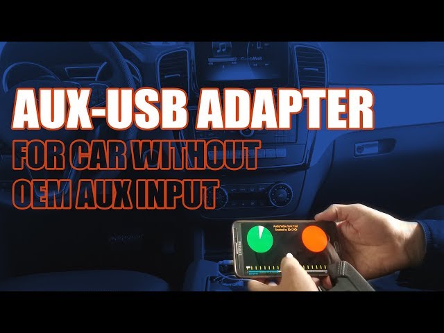 Banggood AUX 3.5mm to USB 2.0 converter for car etc. 