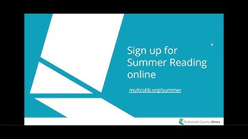 How-to register kids birth-18 for online Summer Reading