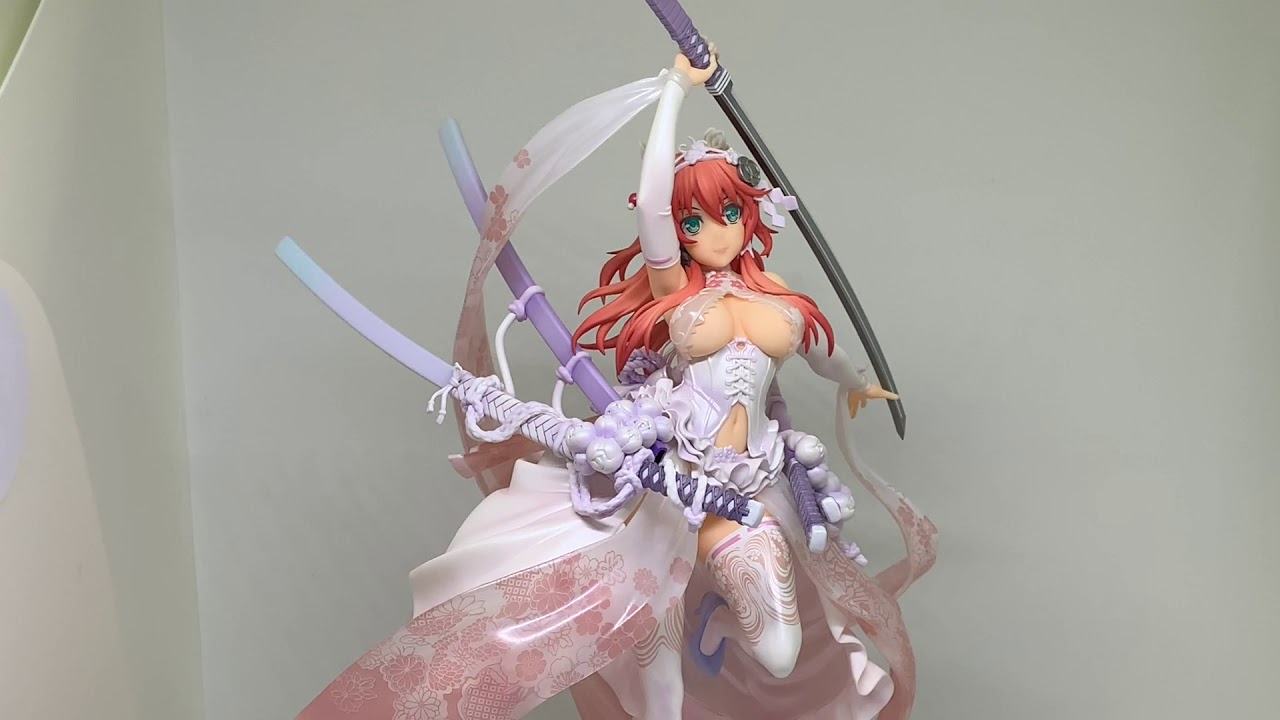 Hobby Japan X Alter 柳生十兵衛百花缭乱final Bride Ver Unbox 开箱 Youtube