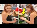 WHOA: She uses an INVISIBLE card to make purchase at Walmart