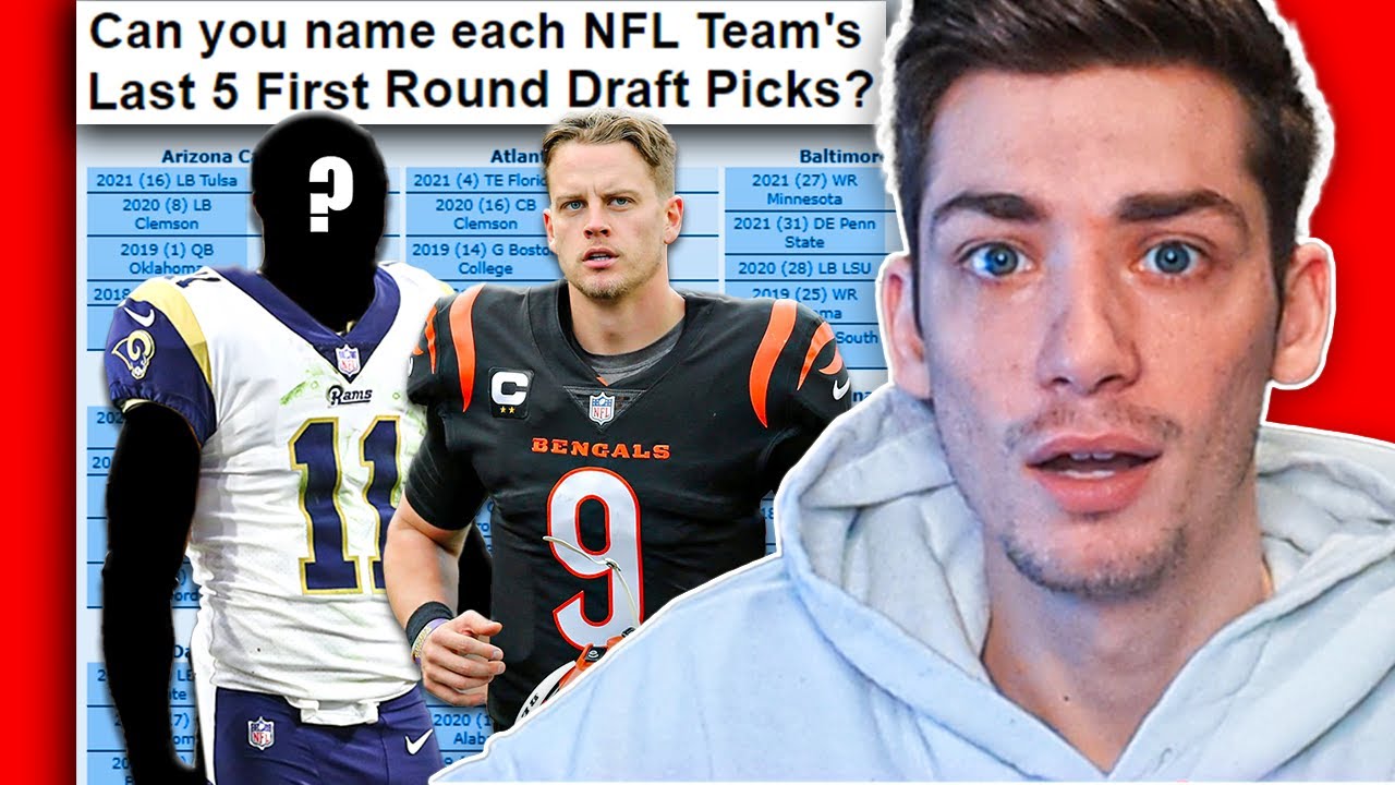 You can't beat me on this NFL Draft Quiz YouTube