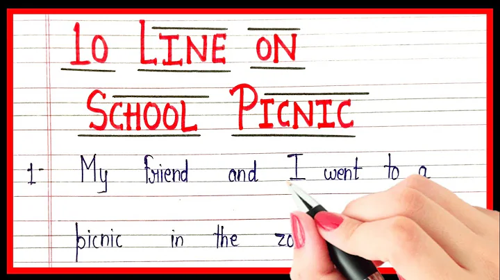 10 lines on school picnic | Essay on school picnic in english | School picnic par essay