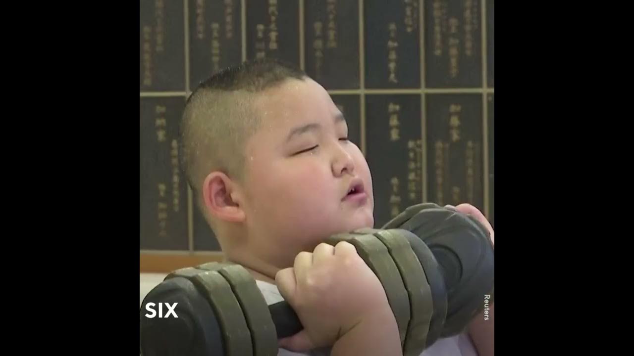 Japan boy сумо