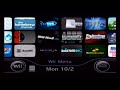 My Hacked Wii System Menu No Commentary READ DESCRIPTION