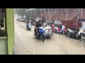In Thailand when it's raining a lot