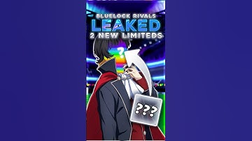 New LIMITED Styles!? #bluelockrivals #bluelock #roblox