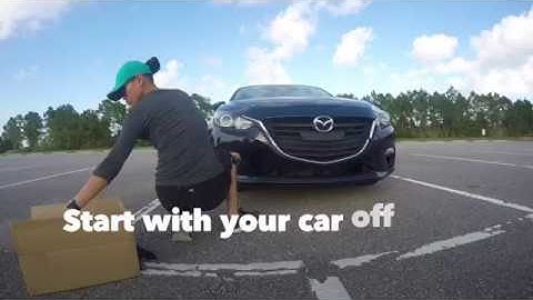 how to install fog lights and new switch on Mazda 3 2015