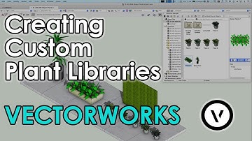 Creating Custom Plant Libraries in Vectorworks (From BIM Object 4K)