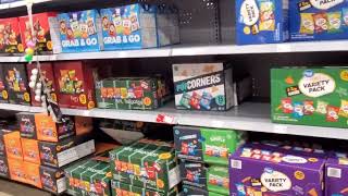 AMAZING! TAKE A TOUR OF BEST VARIETY PACKS SNACKS AISLE NEW AT WALMART! #amazing #Walmart #snacks 