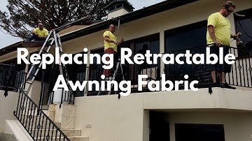 🛠️ Replacing Retractable Awning Fabric | Fresh Look & Function by Classic Improvement