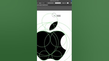 Recreating the Apple Logo Using Golden Ratio Circles