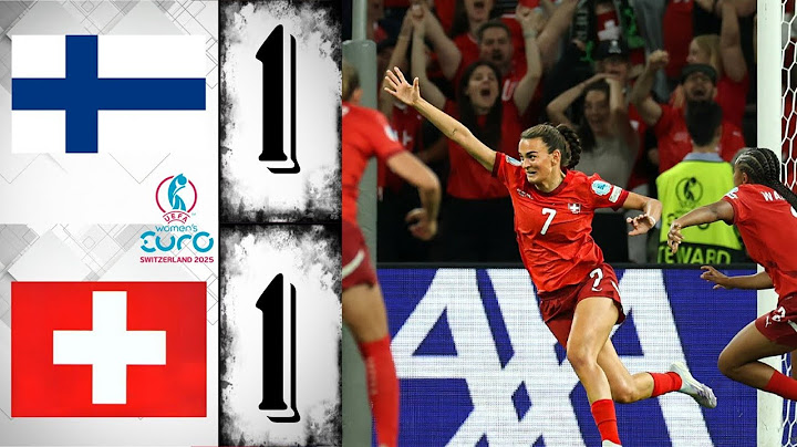 But de Riola Xhemaili 90+3 | Finlande vs Suisse 1-1 | Résumé | Championnat d'Europe féminin 25