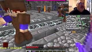 Minecraft #5 - Creeper Attack Minigame Noob - Much Destruction! Much Wow!!!