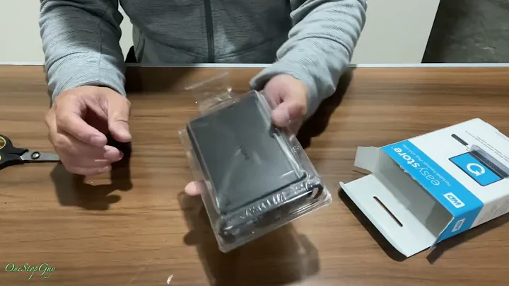 UNBOXING WD EASYSTORE 5TB USB 3.0 PORTABLE HARD DRIVE