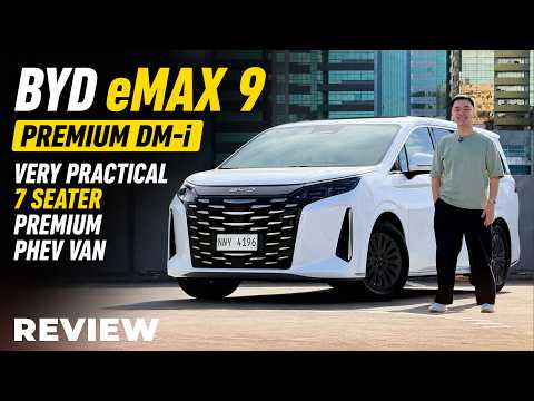 BYD eMAX 9 Premium DM-i Review | The Most Practical PHEV MPV in the Philippines?