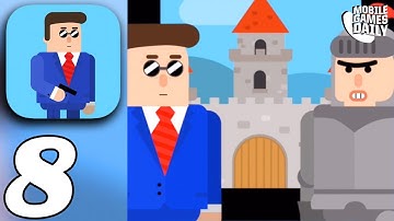 MR BULLET - Chapter 8 Fortress - Gameplay Walkthrough Part 8 (iOS Android)