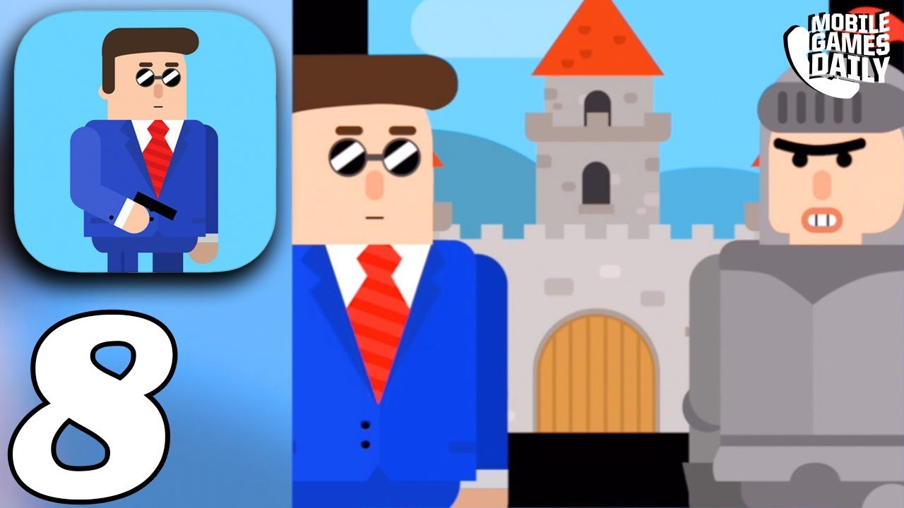 MR BULLET - Chapter 8 Fortress - Gameplay Walkthrough Part 8 (iOS Android)