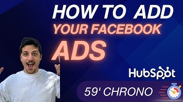 How to Connect your Facebook ad account to HubSpot