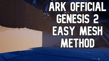 Ark How To Mesh Genesis: Part 2 Rat Holes & Base Locations for PvP | ARK: Survival Evolved
