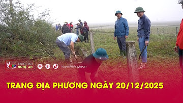 Trang địa phương ngày 20/12/2025