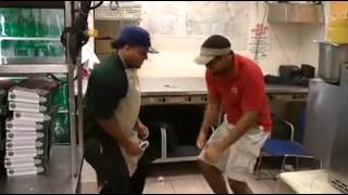 dancing zapito in papa john 2010