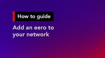 How to add an eero to your network - Superloop Customer Support