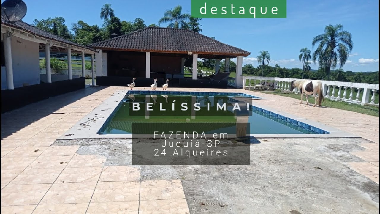 FAZENDA EM JUQUIÁ SP. VENDA