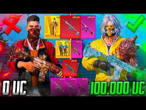 ОН ИГРАЕТ 8 ЛЕТ и Я ПРОКАЧАЛ АККАУНТ на 100.000 UC! M416 ЛЕДНИК и ШУТ! ПРОКАЧКА АККАУНТА ПУБГ МОБАЙЛ