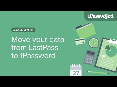 LastPass에서 1Password로 데이터 이동