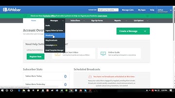 Aweber Tutorial 2017: How Create Multiple List & Copy Emails To Other List