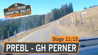 Lavanttal Rallye 2024: Stage 11/13 Prebl - GH Perner | POV Recce