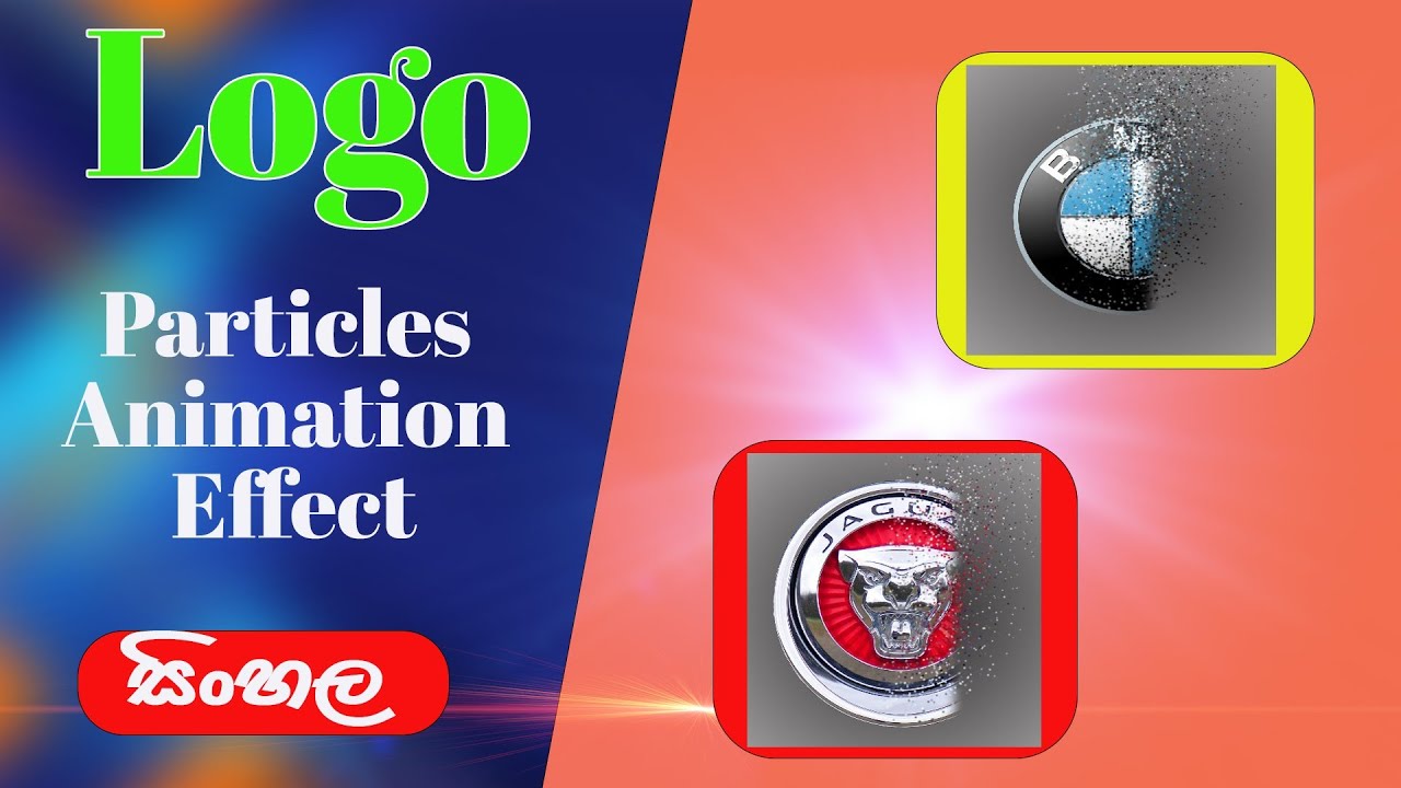 Adobe After Effects Particles Logo Animation Sinhala Tutorial - YouTube