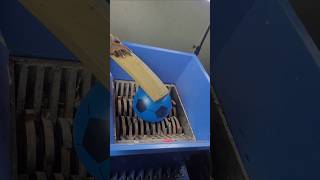Shredding Thing With Industrial Shredder.Super Satisfying DIY Art . FAST SHREDDER.