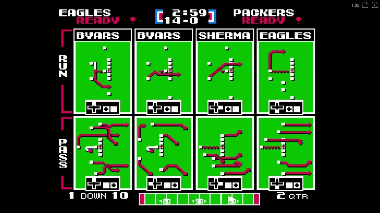 Tecmo Super Bowl - Full 1991 Season - UNDEFEATED - Philadelphia Eagles