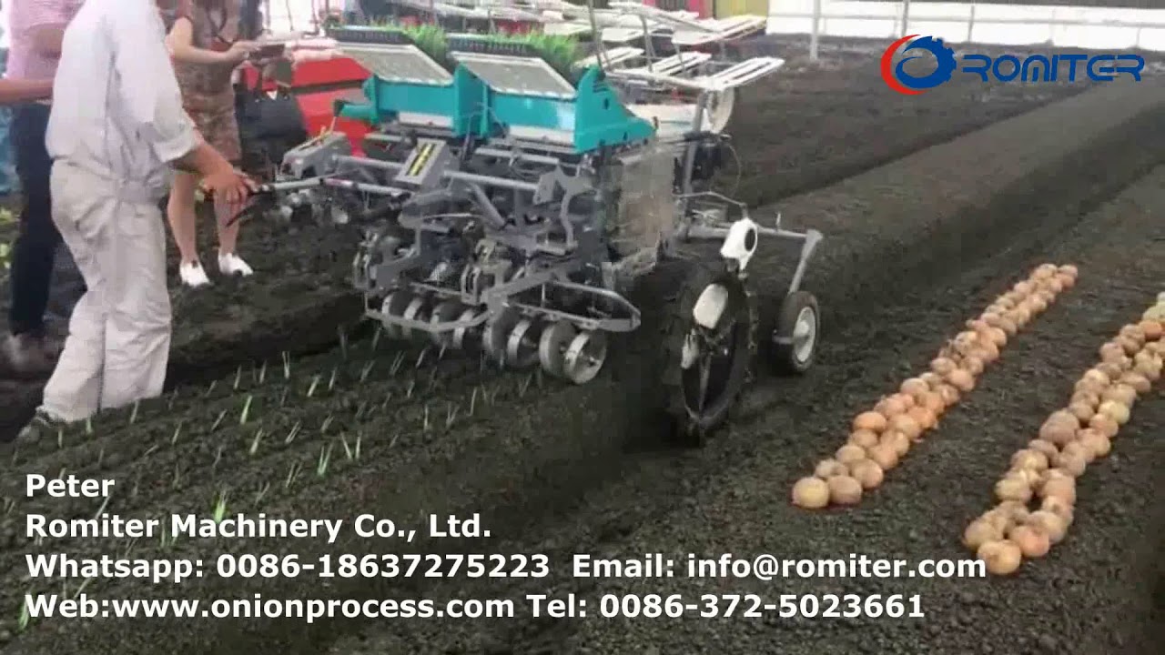 Automatic Onion Transplanter Machine for Australia Customer YouTube