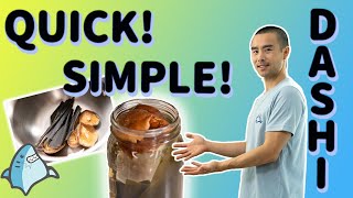 dried shiitake dashi | japanese dashi recipe 2 ways!