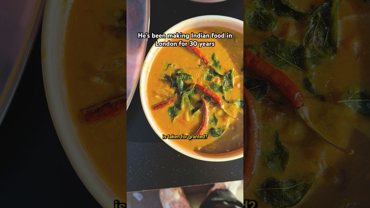 He’s been making authentic Indian food in London for 30 years