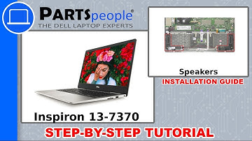 Dell Inspiron 13-7370 (P83G001) Speakers How-To Video Tutorial