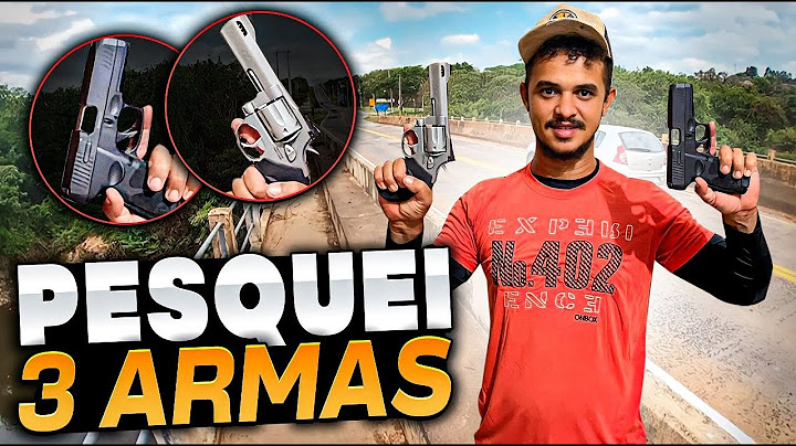 Ele pescou 3 Armas no rio Tietê (Pesca magnética) Em busca de tesouros